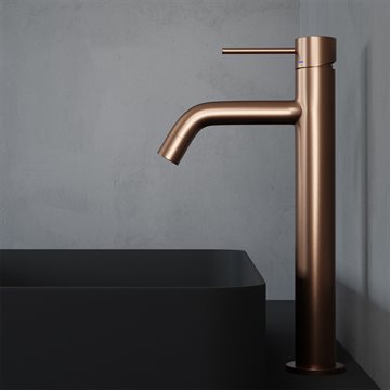 Scandtap Steel Voyage High Amber Håndvaskarmatur (kobber look)