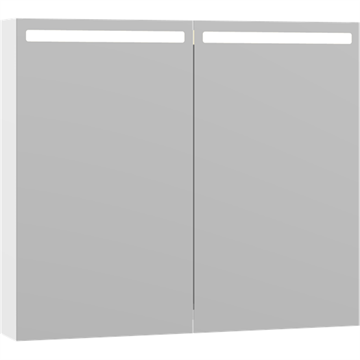 Dansani Mido Spejlskab med integreret belysning i top 80 cm - fås i flere farver