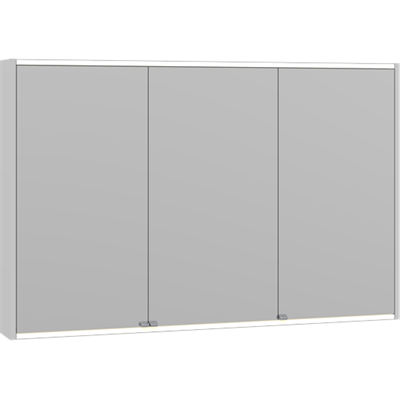 Dansani Panorama spejlskab 120 cm med lysstyring og lys i top og bund - Fås i flere farver