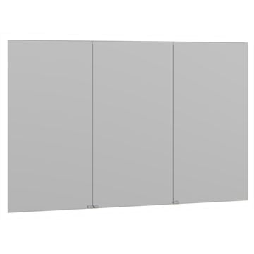 Dansani Spejlskab til indbygning med lysstyring - 120 x 80 cm