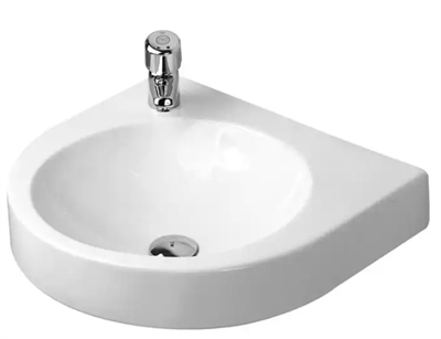 Duravit Architec håndvask, 575x520 mm, med overløb