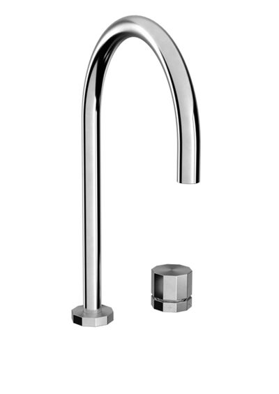 Toni Déca køkkenarmatur, krom ø200-tud