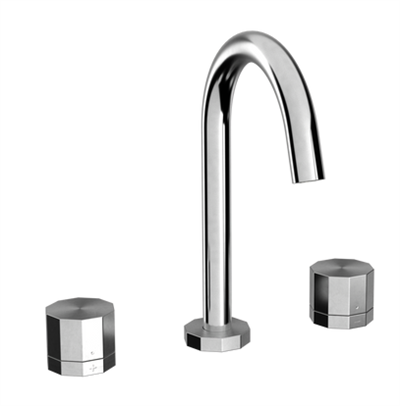 Toni Déca 3-huls armatur, krom ø132-tud