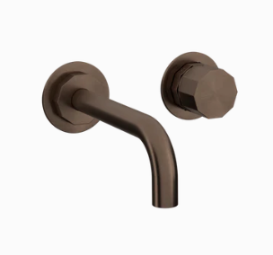 Toni Déca Indbygget 1-grebsarmatur, 150mm-tud i bruneret messing