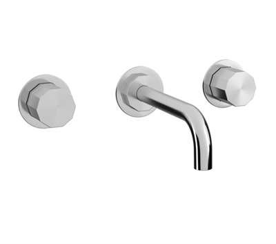 Toni Déca Indbygget 2-grebsarmatur, 150mm-tud i krom