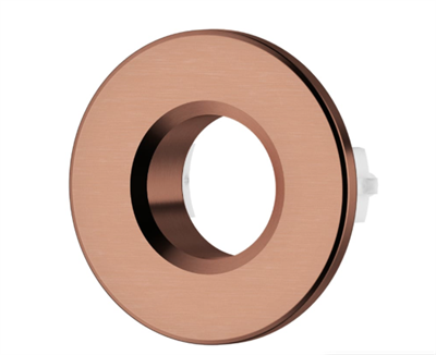 Damixa overløbsroset, børstet kobber