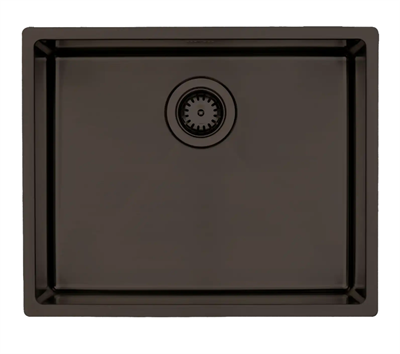 Lavabo Kubus 500 Soft Køkkenvask 54 x 44 cm, PVD Dark Bronze