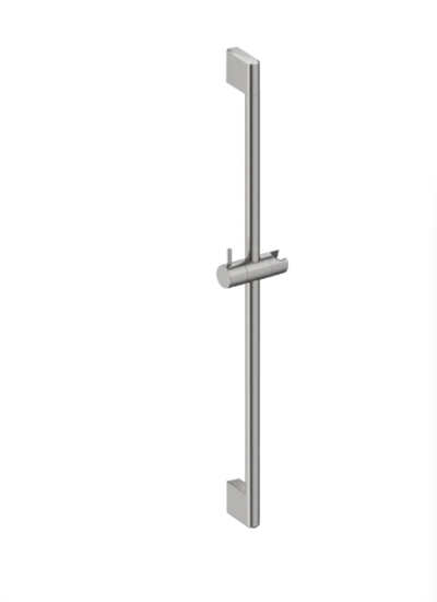 Duravit brusestang 90 cm børstet rustfrit stål