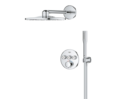 Grohe Precision Vitalio Smartactive 310 brusesystem til indbygning i krom