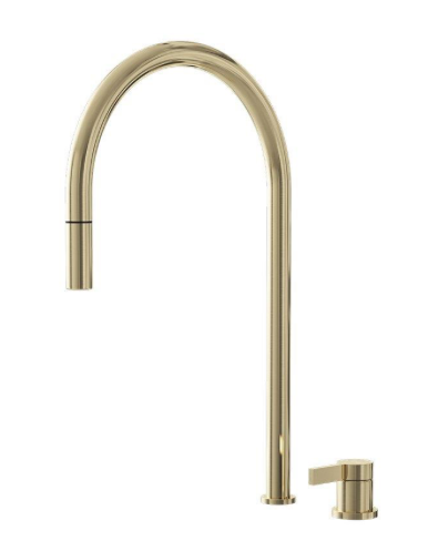 Lavabo Alkymist 787 RS køkkenarmatur m/udtrækstud i PVD messing