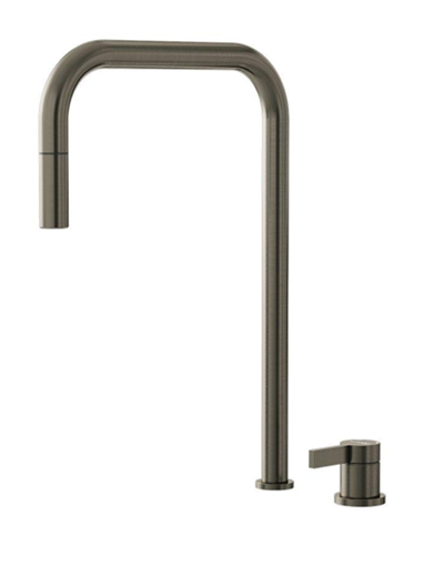 Lavabo Alkymist 788 RS køkkenarmatur m/udtrækstud i PVD Gunmetal