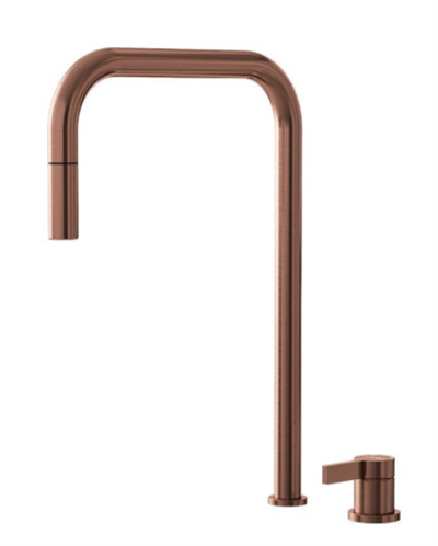 Lavabo Alkymist 788 RS køkkenarmatur m/udtrækstud i PVD Kobber
