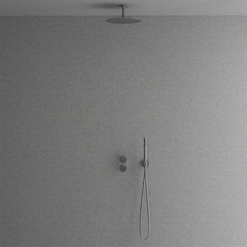 Scandtap termostat brusearmatur f/indbygning - Rustfrit stål