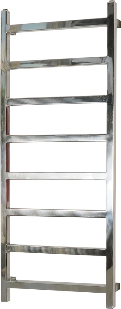 Kriss Upper håndklædetørrer 1200x500mm poleret rustfrit stål