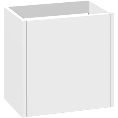 Dansani You Classic Vaskeskab 40 cm med låge - dybde 26 cm - fås i flere farver. 