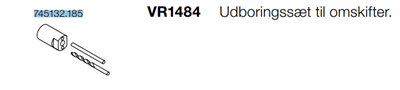 Vola VR1484 Udboringssæt til omskifter. 