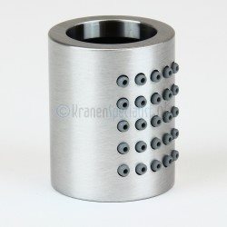 Vola Hylster til 080 - VR88 MED siliconedyser - Børstet krom 