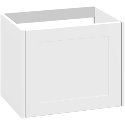 Dansani You Classic Vaskeskab 50 cm med en skuffe med ramme - dybde 35 cm - fås i flere farver.