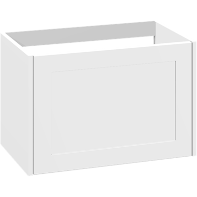 Dansani You Classic Vaskeskab 60 cm med en ramme skuffe - dybde 35 cm - fås i flere farver.