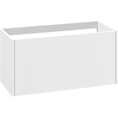 Dansani You Classic Vaskeskab 80 cm med en skuffe - dybde 35 cm - fås i flere farver.