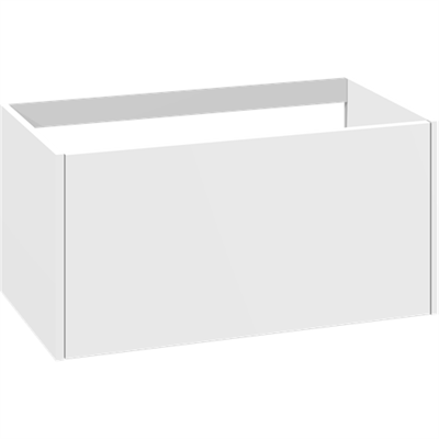 Dansani You Classic Vaskeskab 80 cm med udskæring i skuffe for afløb - højde 40 cm - fås i flere farver