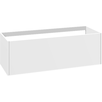 Dansani You Classic 120 cm Vaskeskab med udskæring i skuffe for afløb - fås i flere farver