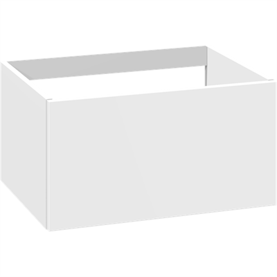 Dansani You Urban Vaskeskab 60 cm med udskæring i skuffe for afløb - højde 32 cm - fås i flere farver