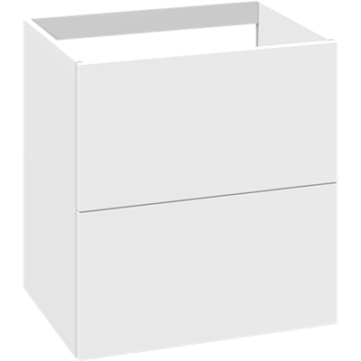 Dansani You Urban Vaskeskab 60 cm med udskæring i skuffe for afløb - højde 64 cm - fås i flere farver