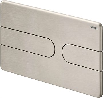 Viega Prevista Visign for Style 23 betjeningsplade, Stål farvet