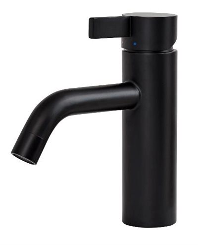 Noba W4 håndvaskarmatur uden bundventil, Matsort