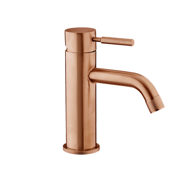 Noba W6BM håndvaskarmatur uden bundventil, Børstet messing 