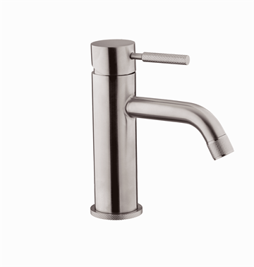 Noba W6BM håndvaskarmatur uden bundventil, Børstet rustfrit stål