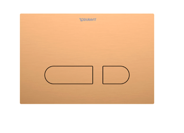 Duravit DuraSystem - Flush-kontrol, børstet bronze