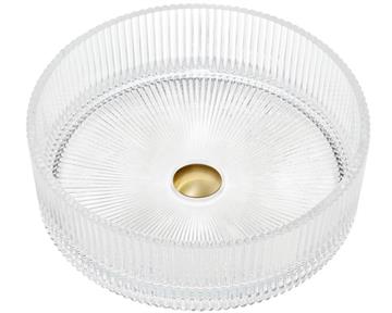 Cassøe Romano fritstående glasvask Ø395mm i klart glas