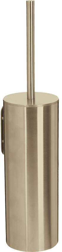 Noba væghængt toiletbørste i Børstet messing