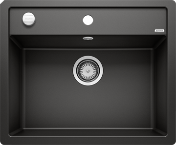 Blanco Dalago 6-F MX Køkkenvask 60,5x50 cm i Silgranit sort