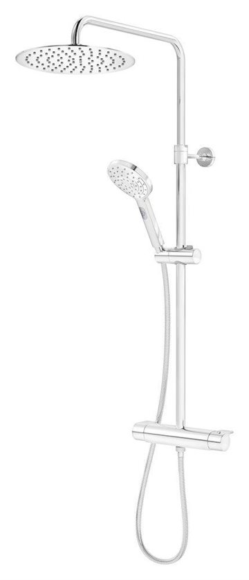 Gustavsberg Round brusersæt m/Estetic termostat i krom