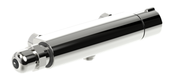 Oras Nova termostat med selvlukkende trykknap i krom