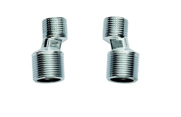 Damixa Excentriske forskruninger 3/4" x 1/2" - (sæt á 2 stk.)