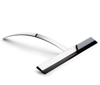 Smedbo Sideline Round bruseskraber i krom inkl. selvklæbende holder