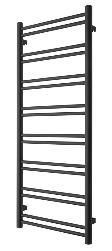 TVS DUO håndklædetørrer 1240x500mm, Sort 