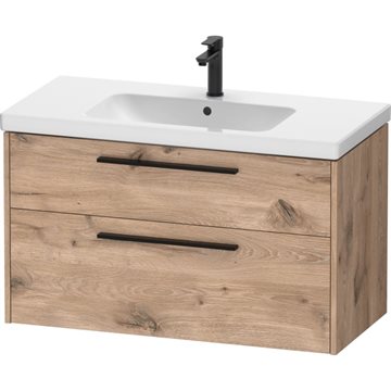 Duravit D-Code vaskeskab, 984x460 mm, eg