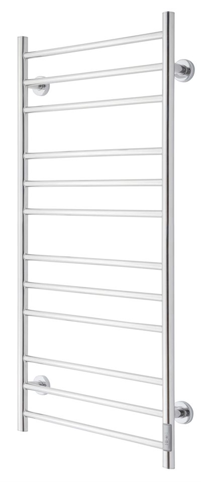 TVS ELDO 12 L El-håndklædetørrer m/timer 1160x530mm, Poleret rustfri stål