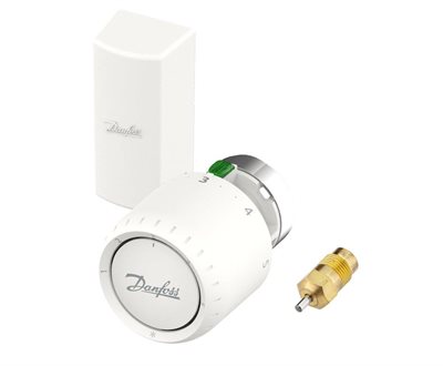 Danfoss Aveo servicetermostat med fjernføler og pakdåse. RA/VL. 26 mm