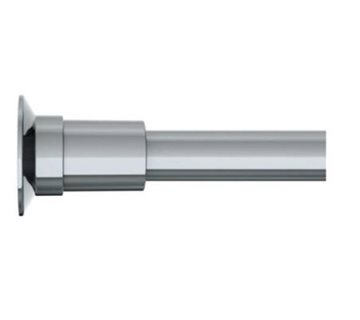 Hefe teleskopstang med sugekop, krom (skruefri montering)