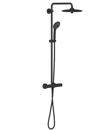 Grohe Vitalio Joy 260 komplet brusesæt m/termostat og ProGrip-greb i mat sort