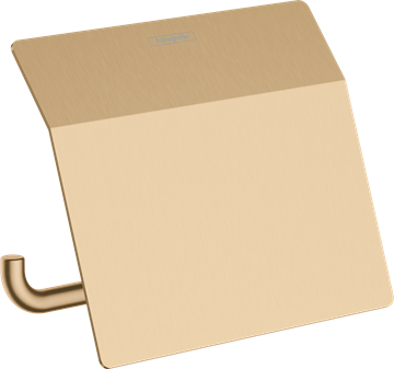 hansgrohe AddStoris Papirholder med låg i børstet bronze PVD