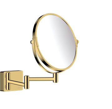 hansgrohe AddStoris Barber-/kosmetikspejl i poleret guld-optik PVD