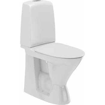 Ifö Spira toilet, S-Lås uden skyllekant, høj model
