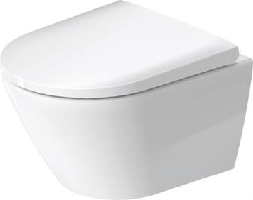 Duravit D-Neo væghængt toilet uden skyllerand Compact 480mm
